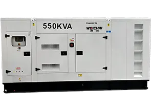 Generadores diésel con motor Weichai