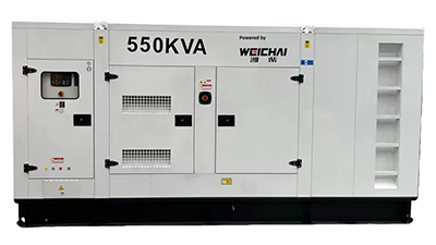 Generadores diésel con motor Weichai