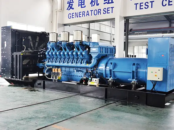 Generadores diésel con motor Yuchai MTU